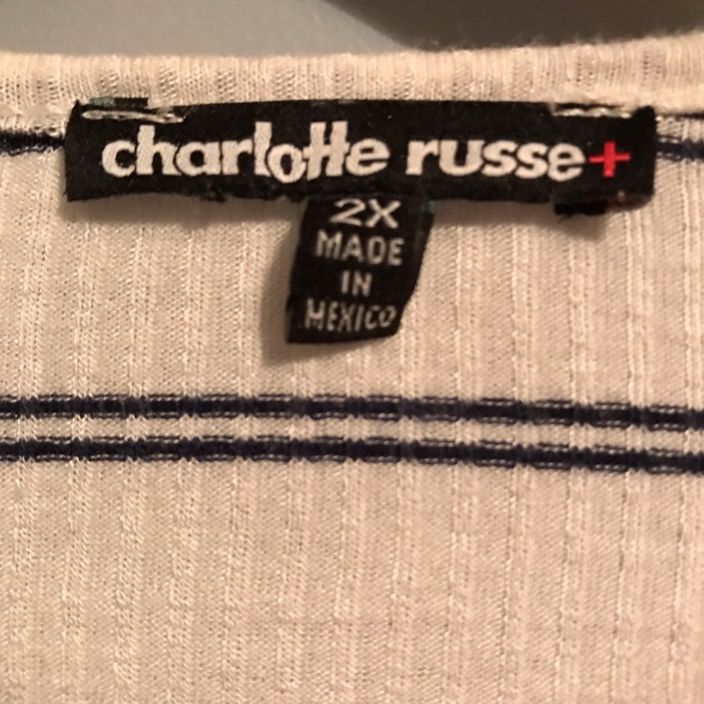 CHARLOTTE RUSSE Top - Picture 5 of 6